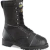 Matterhorn Boots: Men's MT903 Black 10" Waterproof Internal Metguard Work Boot