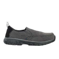 Nautilus Shoes: Men's N1611 Charcoal Aluminum Toe EH Slip Resistant Slip On Lightweight Shoe