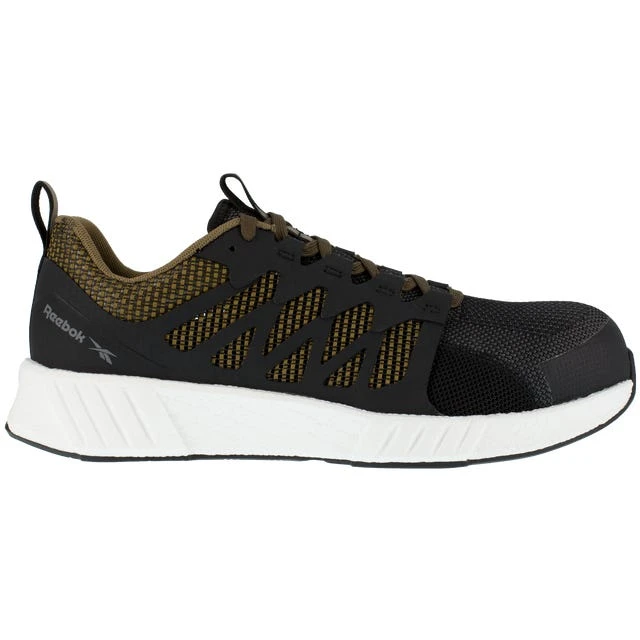 Reebok Shoes: Men's RB4313 Black Fusion Flexweave SD Composite Toe Slip Resistant Athletic Shoe 2 Reebok Shoes: Men's RB4313 Black Fusion Flexweave SD Composite Toe Slip Resistant Athletic Shoe - Image 2