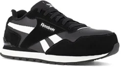 Reebok Shoes: Men's RB1982 Black White Composite Toe SD10 Classic Work Shoe