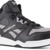 Reebok Shoes: Men's RB4131 Grey Black Composite Toe High Top Work Shoe