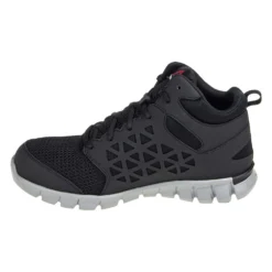 Reebok Shoes: Men's ESD Sublite Cushion RB4141 Black Alloy Toe Mid Shoes