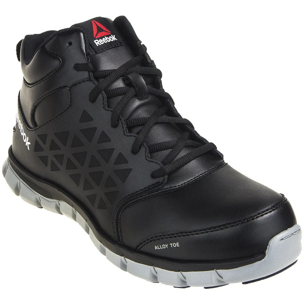 Reebok Shoes: RB4142 Sublite EH Steel Toe Men's Black Athletic Mid Shoes 6 Reebok Shoes: RB4142 Sublite EH Steel Toe Men's Black Athletic Mid Shoes - Image 6