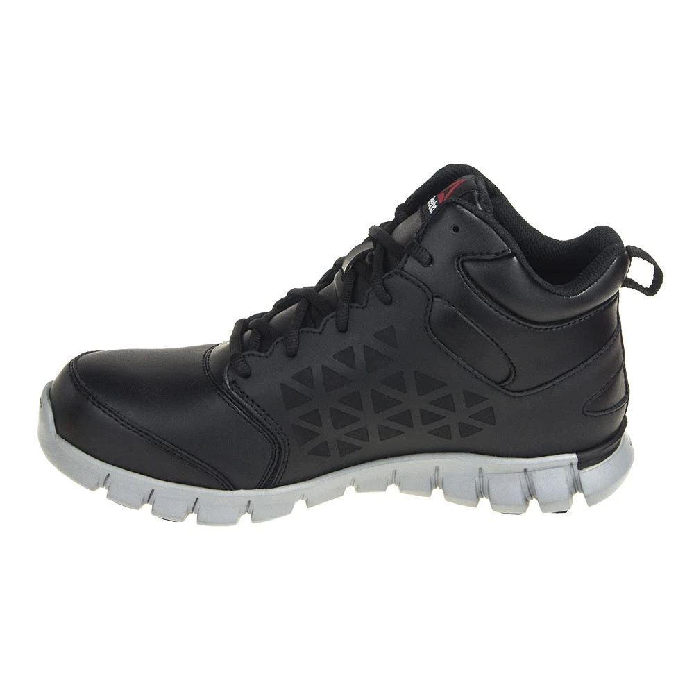 Reebok Shoes: RB4142 Sublite EH Steel Toe Men's Black Athletic Mid Shoes 3 Reebok Shoes: RB4142 Sublite EH Steel Toe Men's Black Athletic Mid Shoes - Image 3