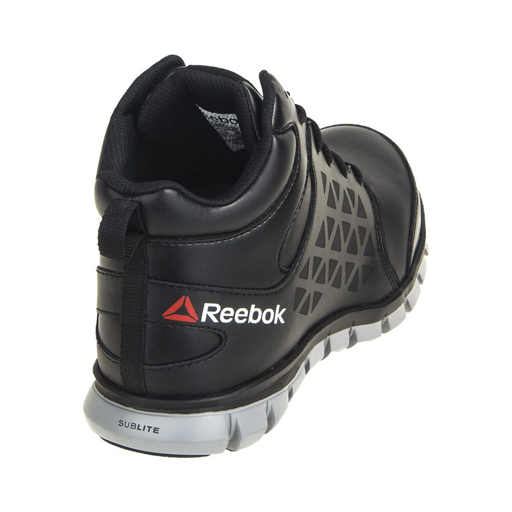 Reebok Shoes: RB4142 Sublite EH Steel Toe Men's Black Athletic Mid Shoes 1 Reebok Shoes: RB4142 Sublite EH Steel Toe Men's Black Athletic Mid Shoes