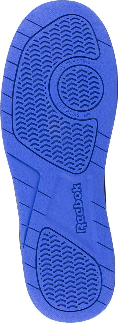 Reebok Shoes: Men's RB4166 Black Blue Composite Toe EH High Top Work Sneaker 2 Reebok Shoes: Men's RB4166 Black Blue Composite Toe EH High Top Work Sneaker - Image 2