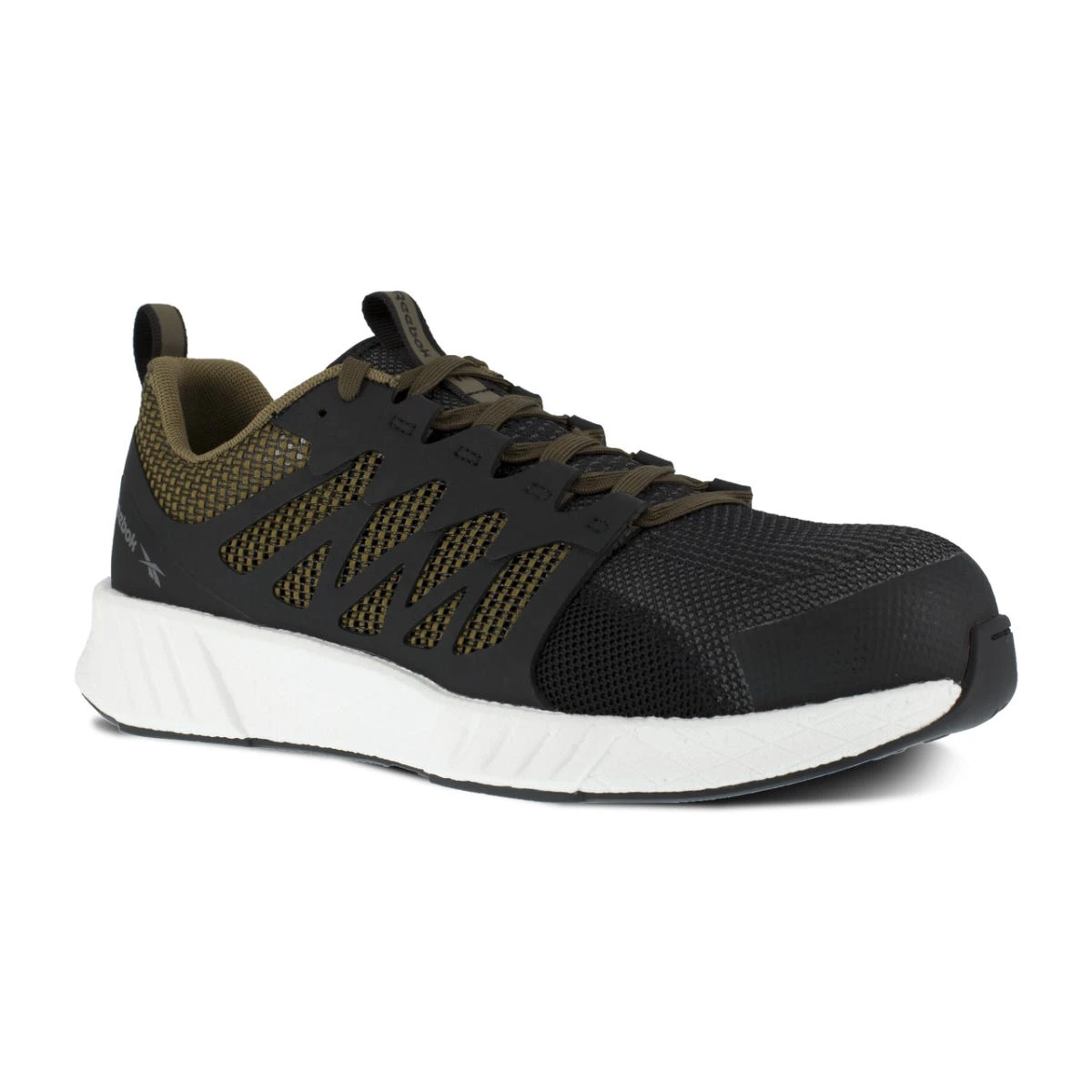 Reebok Shoes: Men's RB4313 Black Fusion Flexweave SD Composite Toe Slip Resistant Athletic Shoe 1 Reebok Shoes: Men's RB4313 Black Fusion Flexweave SD Composite Toe Slip Resistant Athletic Shoe