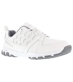 Reebok Shoes: Men's RB4442 White Sublite Work Static Dissipative Slip Resistant Athletic Shoe -Men Shoes Store rb4442 rb424 expand