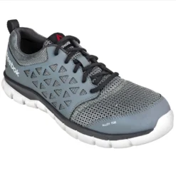 Reebok Shoes: Men's EH RB4042 Grey Sublite Cushion Alloy Toe Athletic Shoes -Men Shoes Store reebok rb4042 p 01