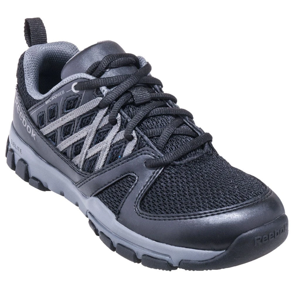 Reebok Shoes: Men's RB4016 Black Sublite ESD Steel Toe Athletic Work Shoes 5 Reebok Shoes: Men's RB4016 Black Sublite ESD Steel Toe Athletic Work Shoes - Image 5