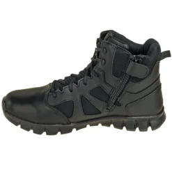Reebok Boots: Men's 6-Inch RB8605 EH Black Sublite Cushion Side Zip Tactical Boots -Men Shoes Store reebok rb8605 i 01