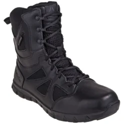 Reebok Boots: Sublite Waterproof Men's Black RB8806 EH 8-Inch Tactical Boots -Men Shoes Store reebok rb8806 p 01 1