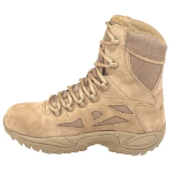 Reebok Boots: Men's RB8977 Coyote Tan 8-Inch Rapid Response Tactical Boots -Men Shoes Store reebok rb8977 i 01