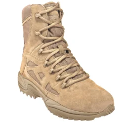 Reebok Boots: Men's RB8977 Coyote Tan 8-Inch Rapid Response Tactical Boots -Men Shoes Store reebok rb8977 p 01