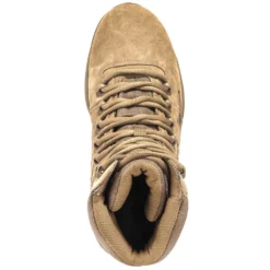 Reebok Boots: Men's RB8977 Coyote Tan 8-Inch Rapid Response Tactical Boots -Men Shoes Store reebok rb8977 t 01