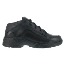 Reebok Shoes: Men's CP8275 Black Postal TCT Mid-Cut Athletic Plain Toe Shoe -Men Shoes Store reebok cp8275 postal tct 01