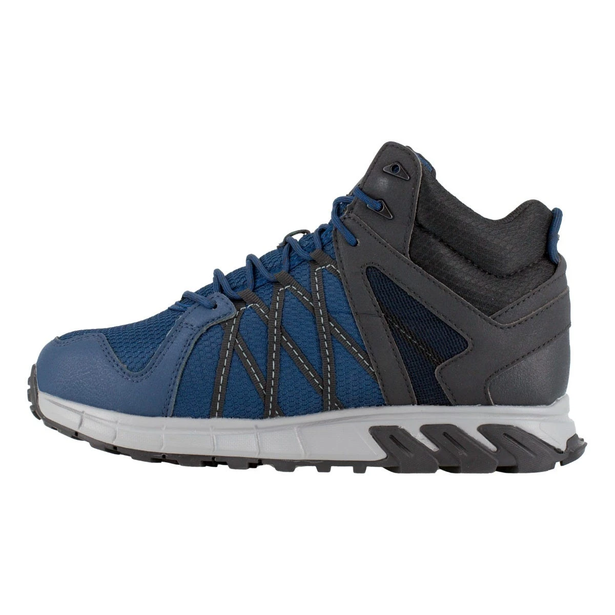 Reebok Shoes: Men's RB3400 Black And Navy EH Alloy Toe Athletic Mid Shoes 2 Reebok Shoes: Men's RB3400 Black And Navy EH Alloy Toe Athletic Mid Shoes - Image 2