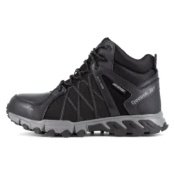 Reebok Footwear: Men's RB3401 Trailgrip Hitop Black Grey Waterproof Boots 7 Reebok Footwear: Men's RB3401 Trailgrip Hitop Black Grey Waterproof Boots -Men Shoes Store reebok rb3401 trailgrip work left 04