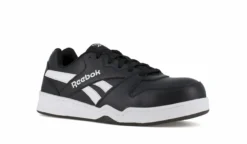 Reebok Shoes: Men's RB4162 Black/White Composite Toe EH Slip Resistant Low Cut Work Sneaker