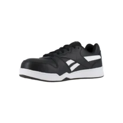 Reebok Shoes: Men's RB4162 Black/White Composite Toe EH Slip Resistant Low Cut Work Sneaker -Men Shoes Store reebok rb4162 bb4500 work 03