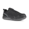 Reebok Shoes: ZPRINT Work ESD Men's Black RB4251 Steel Toe Skate Oxfords