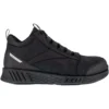 Reebok Shoes: Men's RB4301 Black Fusion Formidable Composite Toe Slip Resistant Athletic Mid Shoe