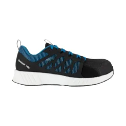 Reebok Shoes: Men's RB4314 Black Fusion Flexweave EH Composite Toe Slip Resistant Athletic Shoe -Men Shoes Store reebok rb4314 fusion flexweave work 01