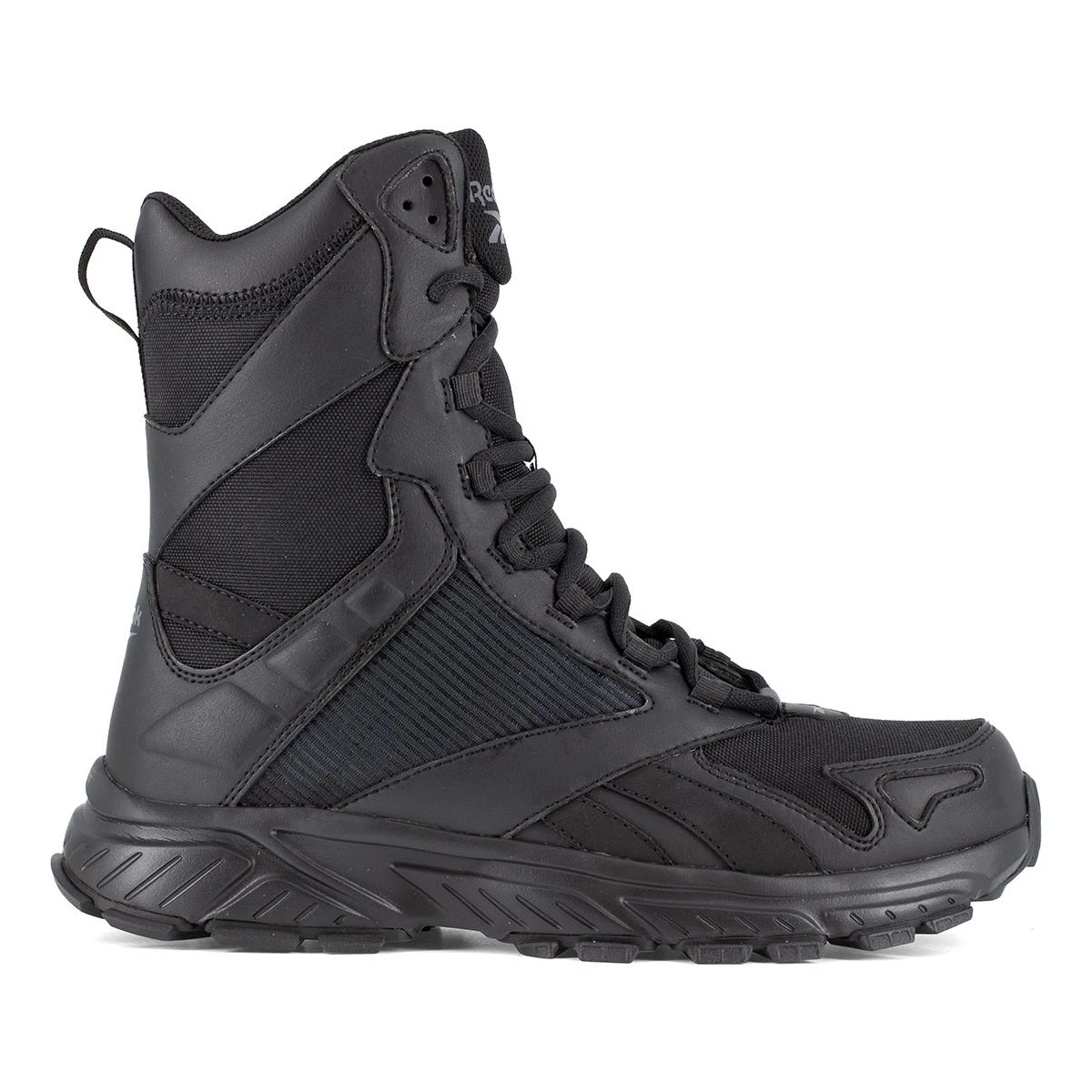 Reebok Boots: Men's RB6655 Black Soft Toe 8" Trail Running Tactical EH Work Boot 2 Reebok Boots: Men's RB6655 Black Soft Toe 8" Trail Running Tactical EH Work Boot - Image 2