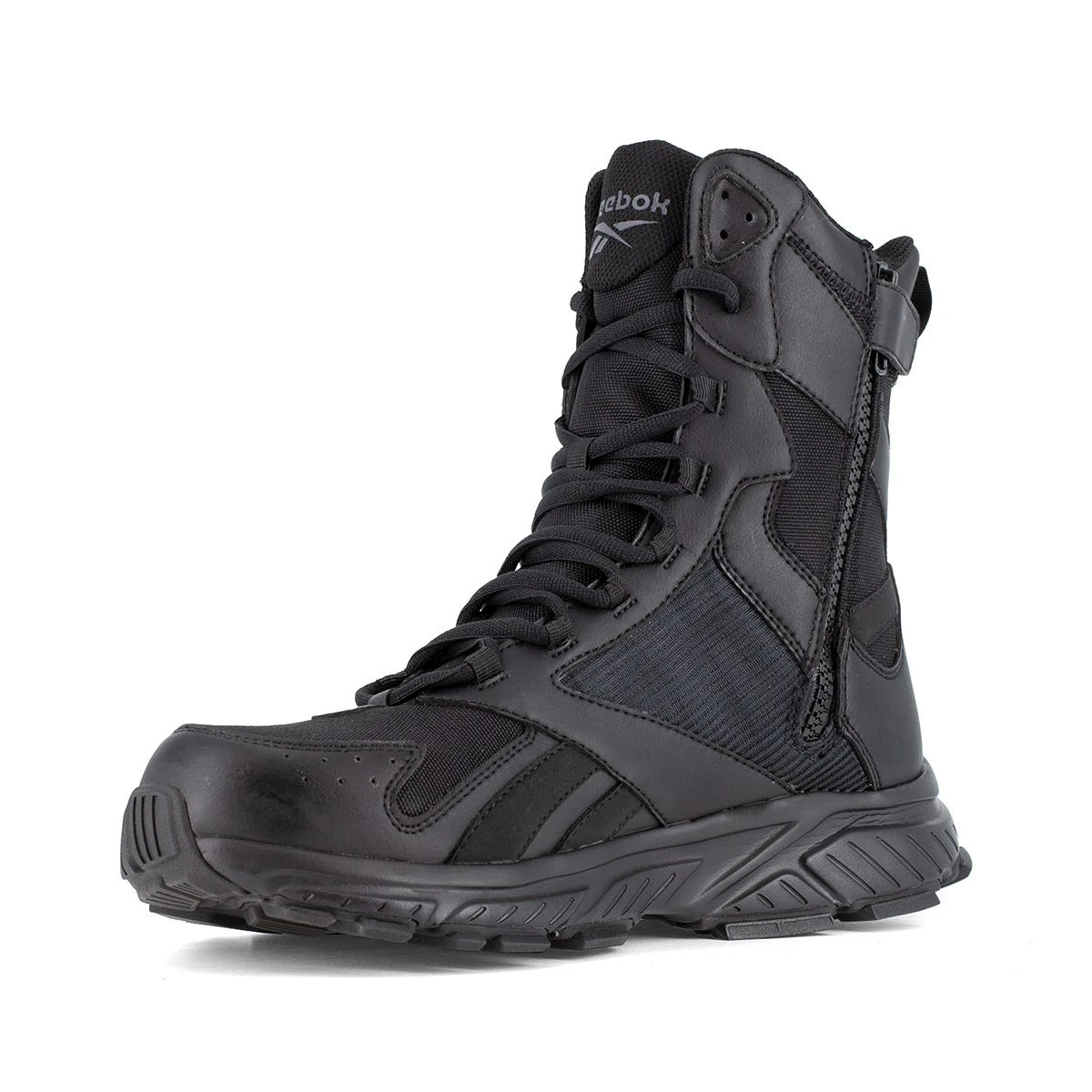 Reebok Boots: Men's RB6655 Black Soft Toe 8" Trail Running Tactical EH Work Boot 3 Reebok Boots: Men's RB6655 Black Soft Toe 8" Trail Running Tactical EH Work Boot - Image 3