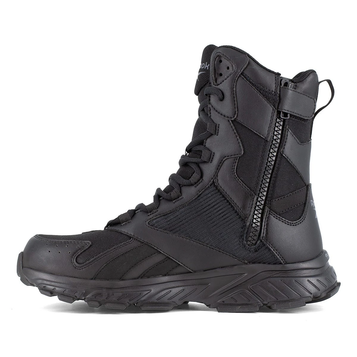 Reebok Boots: Men's RB6655 Black Soft Toe 8" Trail Running Tactical EH Work Boot 4 Reebok Boots: Men's RB6655 Black Soft Toe 8" Trail Running Tactical EH Work Boot - Image 4