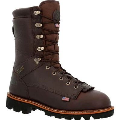 Rocky Boots: Men's RKS0548 Brown Elk Stalker 400G Insulated Waterproof Soft Toe Outdoor Work Boot 1 Rocky Boots: Men's RKS0548 Brown Elk Stalker 400G Insulated Waterproof Soft Toe Outdoor Work Boot