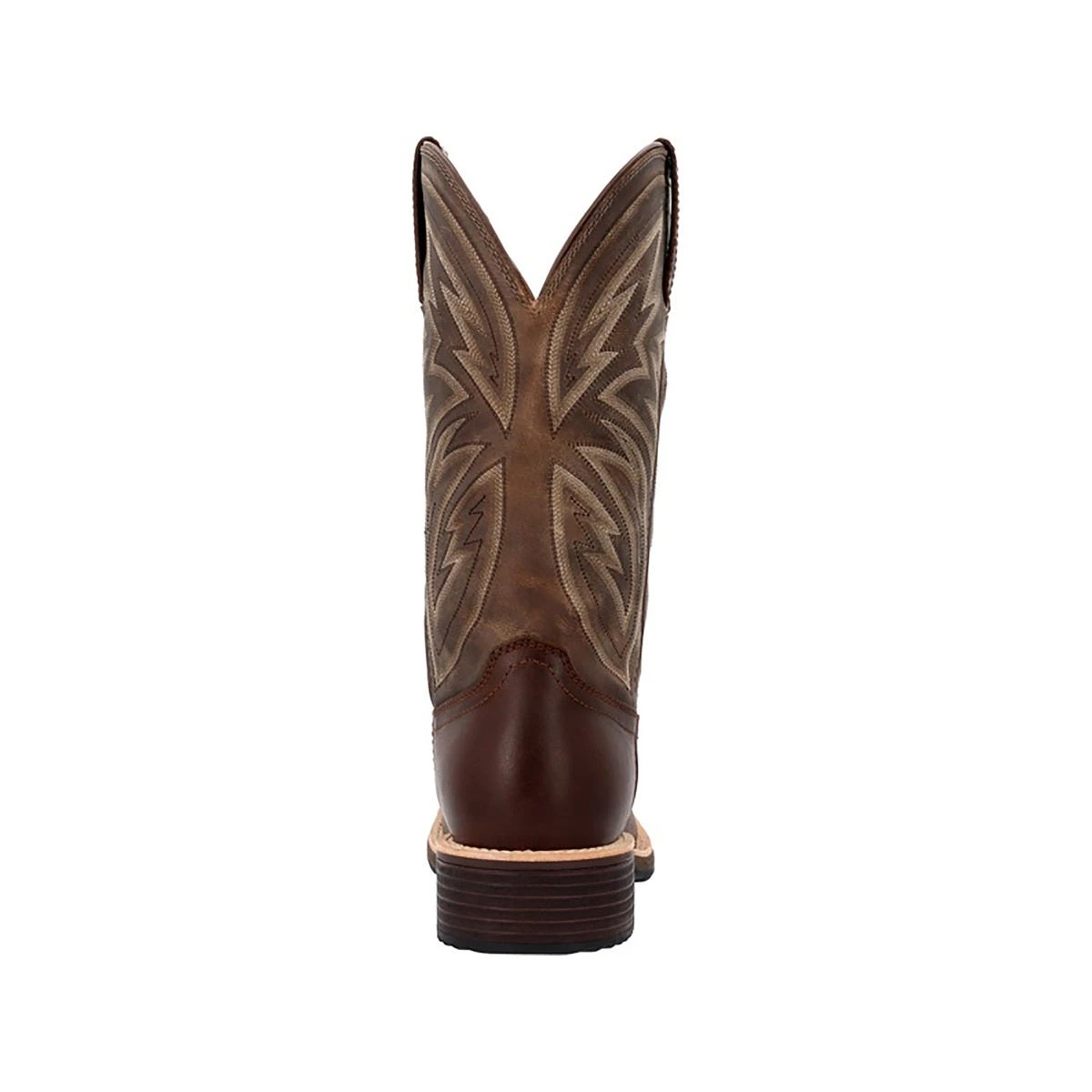 Rocky Boots: Men's RKW0405 Brown Soft Toe 12" Tall Oaks Western Pull On Boot 5 Rocky Boots: Men's RKW0405 Brown Soft Toe 12" Tall Oaks Western Pull On Boot - Image 5