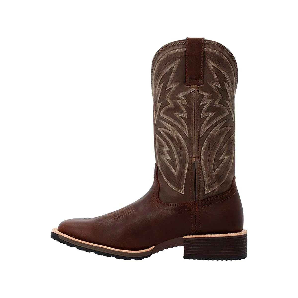 Rocky Boots: Men's RKW0405 Brown Soft Toe 12" Tall Oaks Western Pull On Boot 3 Rocky Boots: Men's RKW0405 Brown Soft Toe 12" Tall Oaks Western Pull On Boot - Image 3