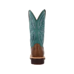 Rocky Boots: Men's RKW0406 Teal Soft Toe 12" Tall Oaks Western Pull On Boot 11 Rocky Boots: Men's RKW0406 Teal Soft Toe 12" Tall Oaks Western Pull On Boot -Men Shoes Store rkw0406 1edit