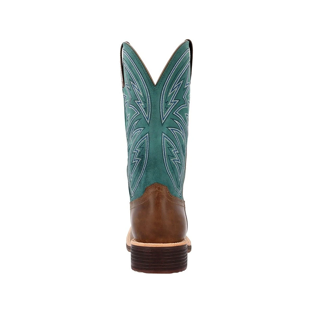 Rocky Boots: Men's RKW0406 Teal Soft Toe 12" Tall Oaks Western Pull On Boot 5 Rocky Boots: Men's RKW0406 Teal Soft Toe 12" Tall Oaks Western Pull On Boot - Image 5