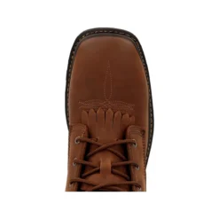 Rocky Boots: Men's RKW0407 Dark Brown Composite Square Toe Rams Horn Western Boot 12 Rocky Boots: Men's RKW0407 Dark Brown Composite Square Toe Rams Horn Western Boot -Men Shoes Store rkw0407 2edit