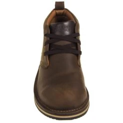 Rockport Works Shoes: Men's RK2801 Brown Prestige Point Steel Toe Chukka -Men Shoes Store rockport rk2801 f 001
