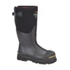DryShod Boots: Men's STG-UH-BK Black Steel Toe Adjustable Gusset Work Boot