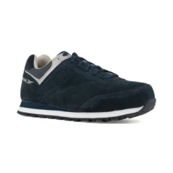 Reebok Shoes: Men's Navy RB1975 Leelap EH Steel Toe Retro Jogger Oxford Shoes