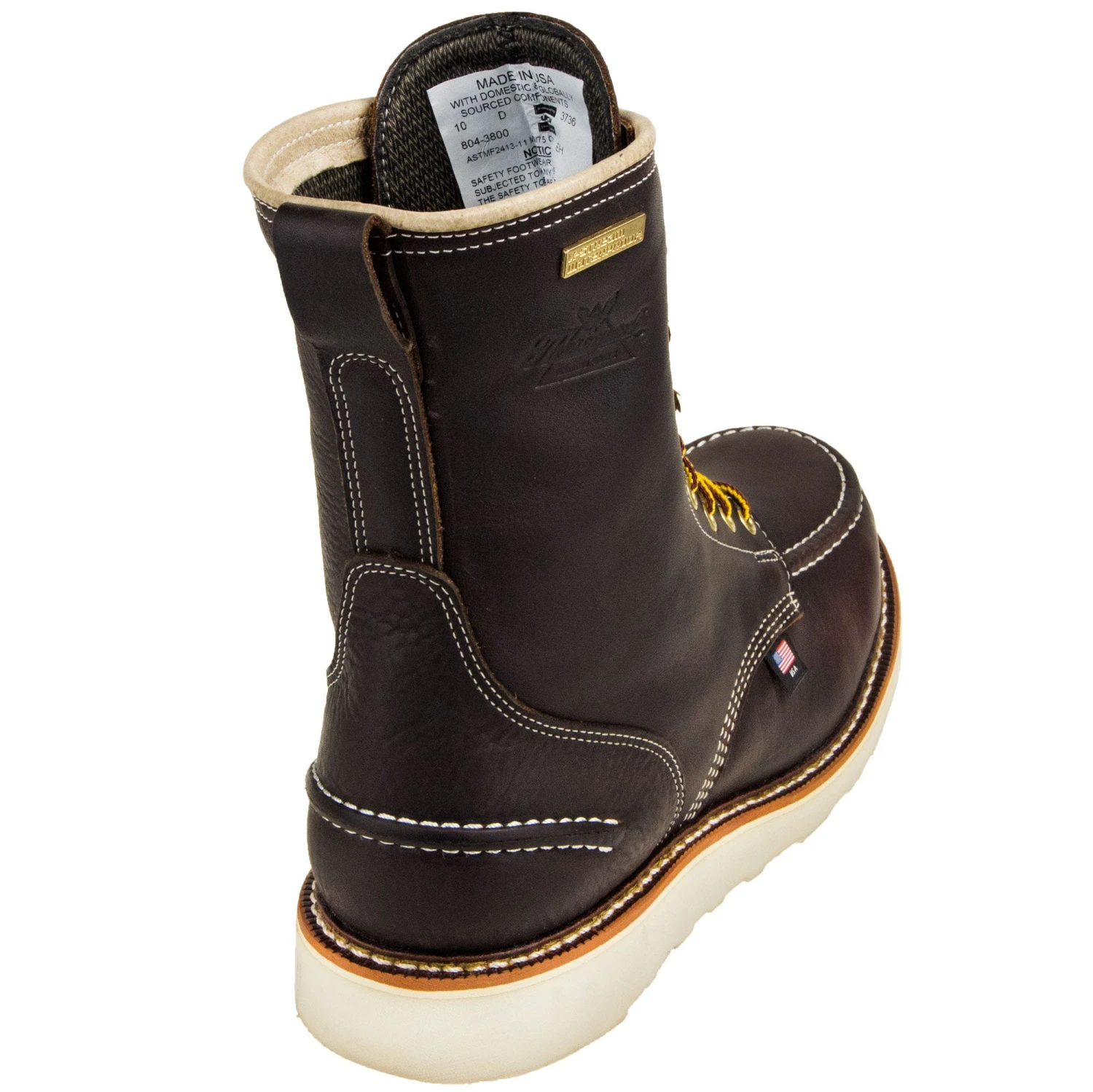 Thorogood Boots: Men's 804 3800 American Heritage Waterproof Steel Toe Work Boots 1 Thorogood Boots: Men's 804 3800 American Heritage Waterproof Steel Toe Work Boots