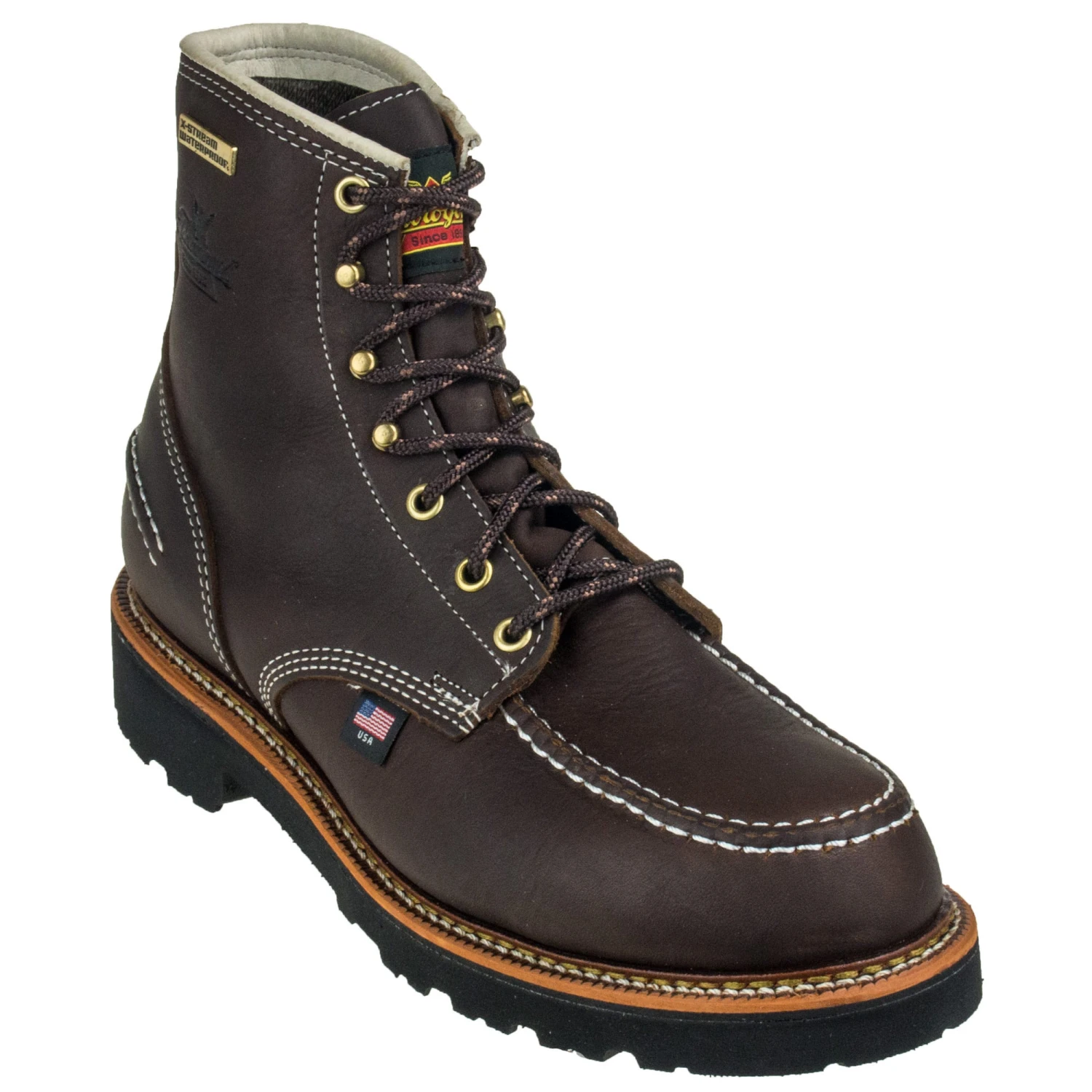 Thorogood Boots: Men's USA Made 814 4140 Flyway 6 Inch Boots 1 Thorogood Boots: Men's USA Made 814 4140 Flyway 6 Inch Boots