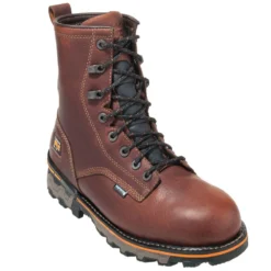 Timberland PRO Boots: Men's TB01113A 210 Brown Boondock 8" Waterproof Boots -Men Shoes Store timberland 1113 p 01