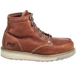 Timberland PRO Boots: Men's Brown 89647 Barstow Wedge Work Boots -Men Shoes Store timberland 89647 o 01