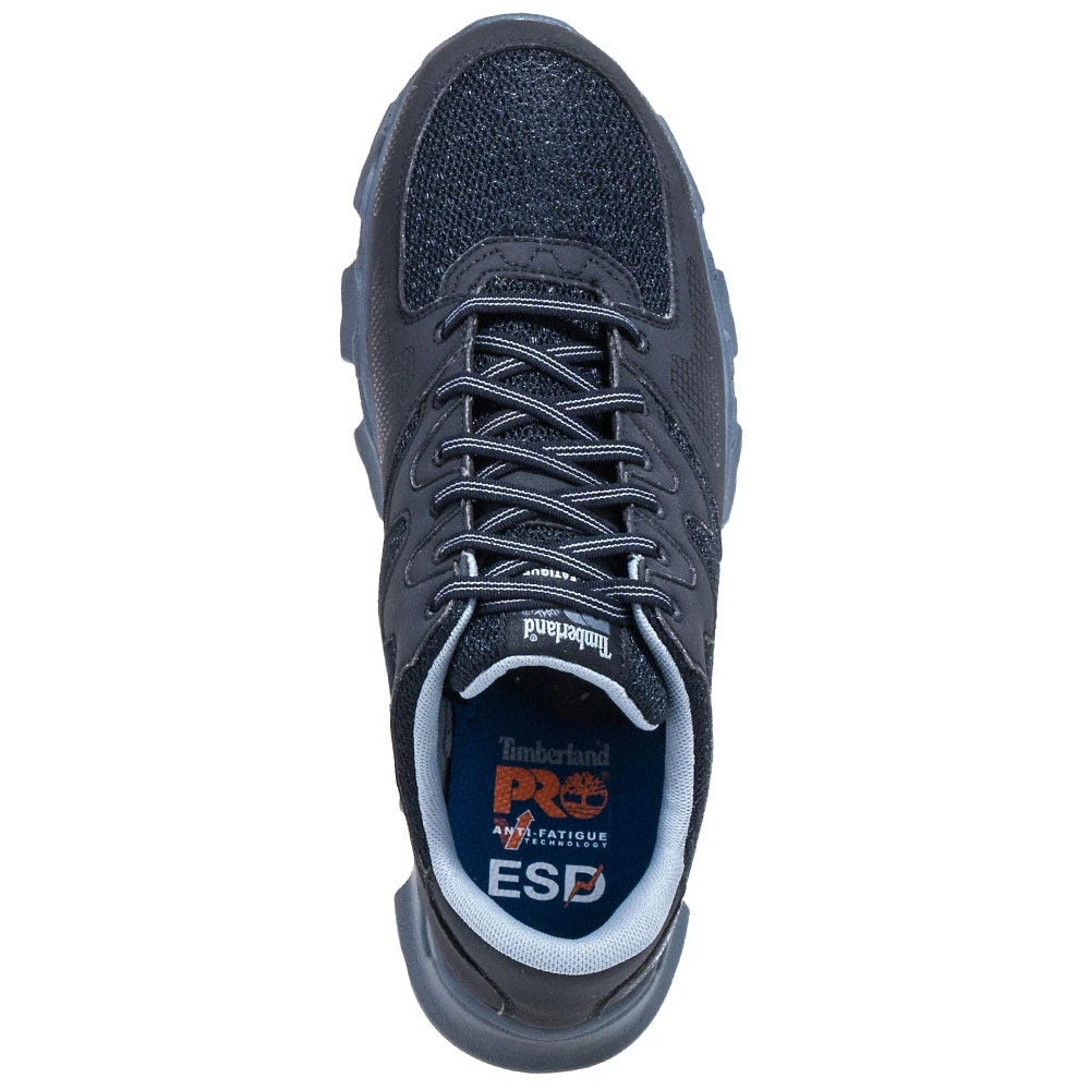 Timberland PRO Shoes: Men's Black 92649 Powertrain ESD Alloy Toe Shoes 2 Timberland PRO Shoes: Men's Black 92649 Powertrain ESD Alloy Toe Shoes - Image 2