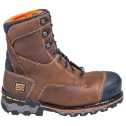 Timberland PRO Boots: Men's Brown 92671 Boondock EH Composite Toe Boots -Men Shoes Store timberland 92671 o 01