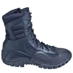 Tactical Research: Men's Black TR960Z Khyber Hot Weather Side-Zip Tactical Boots -Men Shoes Store tr9607st bellevilleo 01