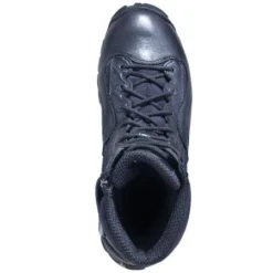 Tactical Research: Men's Black TR960Z Khyber Hot Weather Side-Zip Tactical Boots -Men Shoes Store tr9607st bellevillet 01