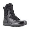 Volcom Boots: Men's VM30705 Black Soft Toe Street Shield Skate-Inspired 8" Tactical Side Zipper Boot