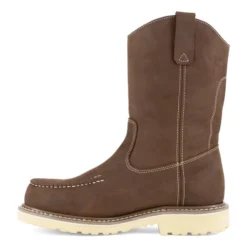 Iron Age Boots: Men's IA5093 Brown Composite Toe Solidifier Internal Met Guard Waterproof Pull On Work Boot -Men Shoes Store vv0sxnifhwjide5p6a98 34877