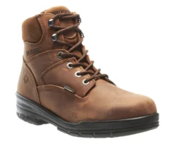 Wolverine Boots: Men's 2053 Durashocks Steel Toe Brown Boots -Men Shoes Store wbsm w02053 032315 s16 045